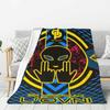 Custom 3D Printed Jul French Rapper Blankets Breathable Soft Flannel Summer Throw Blanket for Sofa Outdoor Bedding