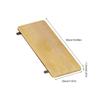 Desk Extender Table Mount Arm Wrist Rest Shelf Foldable Elbow Arm Support Clamp-On Computer Keyboard Tray for Home Desk