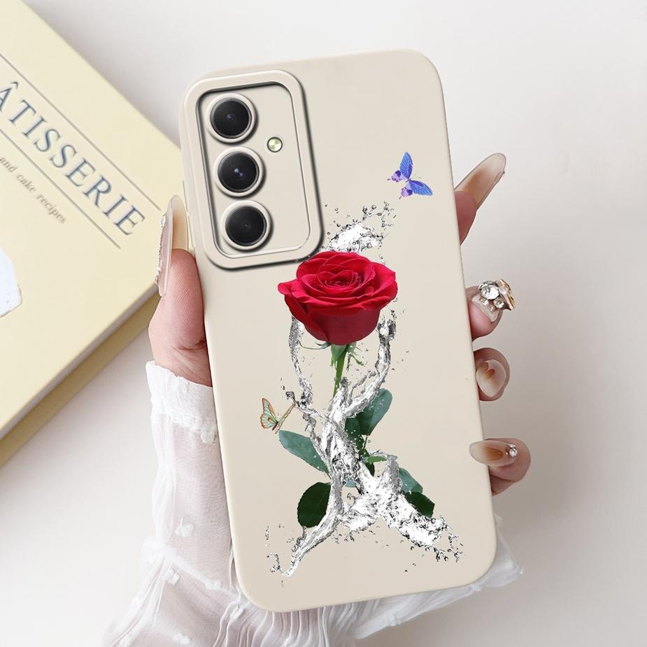 For Samsung Galaxy A15 A25 A35 A55 5G Case Fashion Candy Painted Cover Shockproof Phone Case For Samsung A55 A 15 25 35 5G Shell