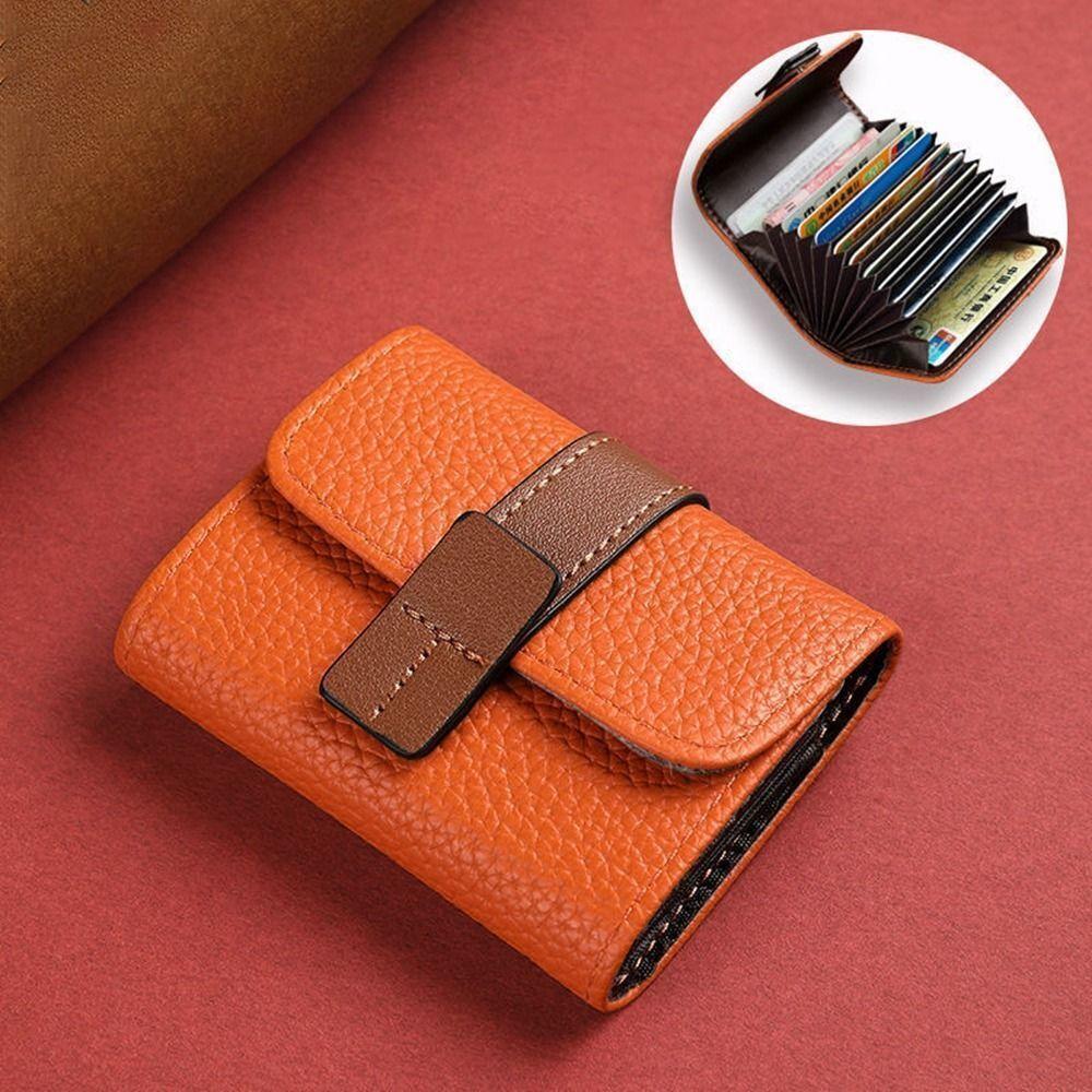 Women Fashion Cards Holders Bag Small Gift Coin Pouch PU Wallets ID Card Holder Cover
