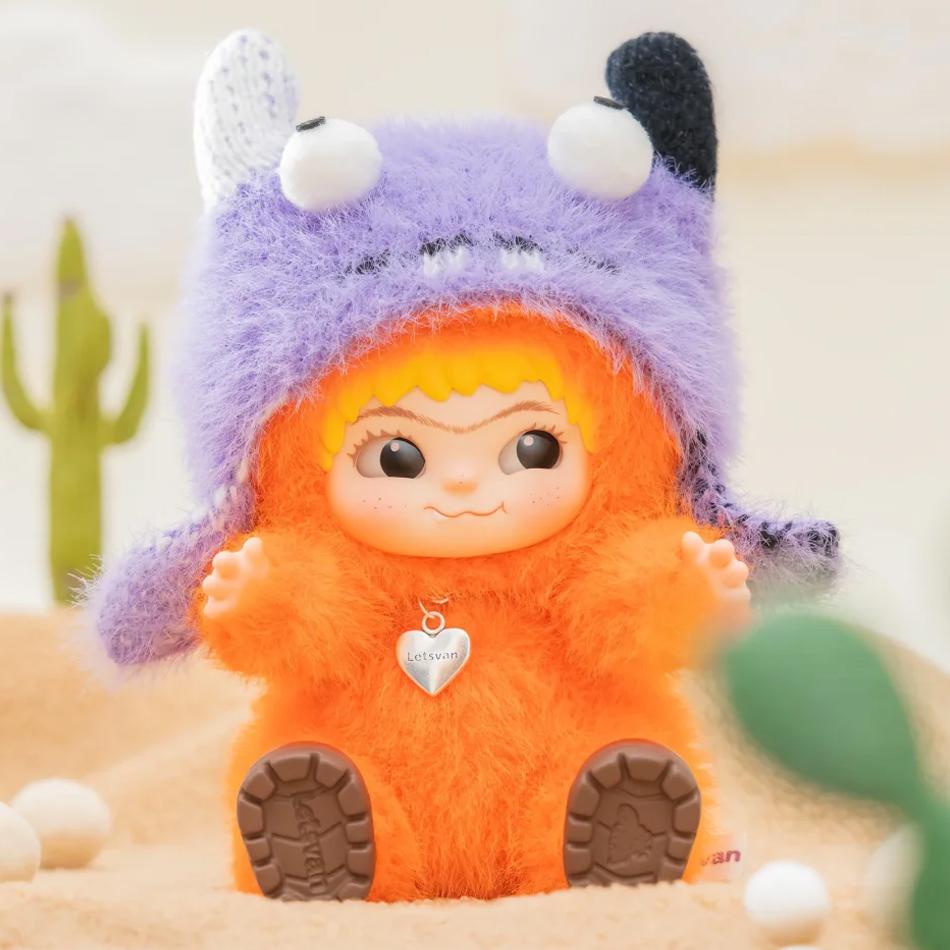 Wakuku V1 V2 Blind Box Fox & Bunny Trick Or Treat Series Vinyl Doll Suprise Bag Keychain Trendy Toy Mystery Box Gifts