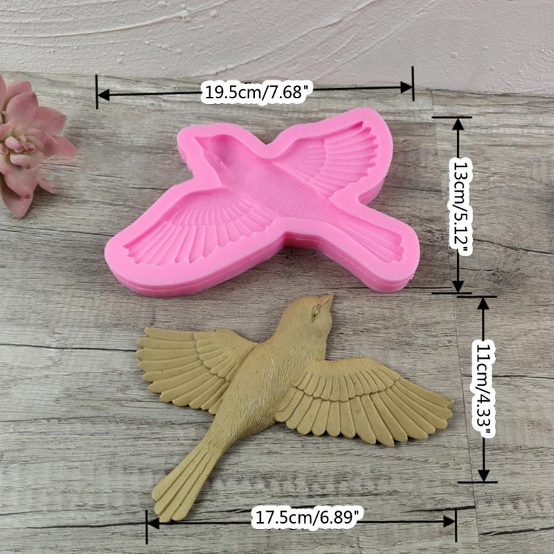 Wall Arts-Decor Mold,Animal Silicone Resin Mold Little-Bird Epoxy Casting Mold for DIY Wall Hangings,Home Decorations