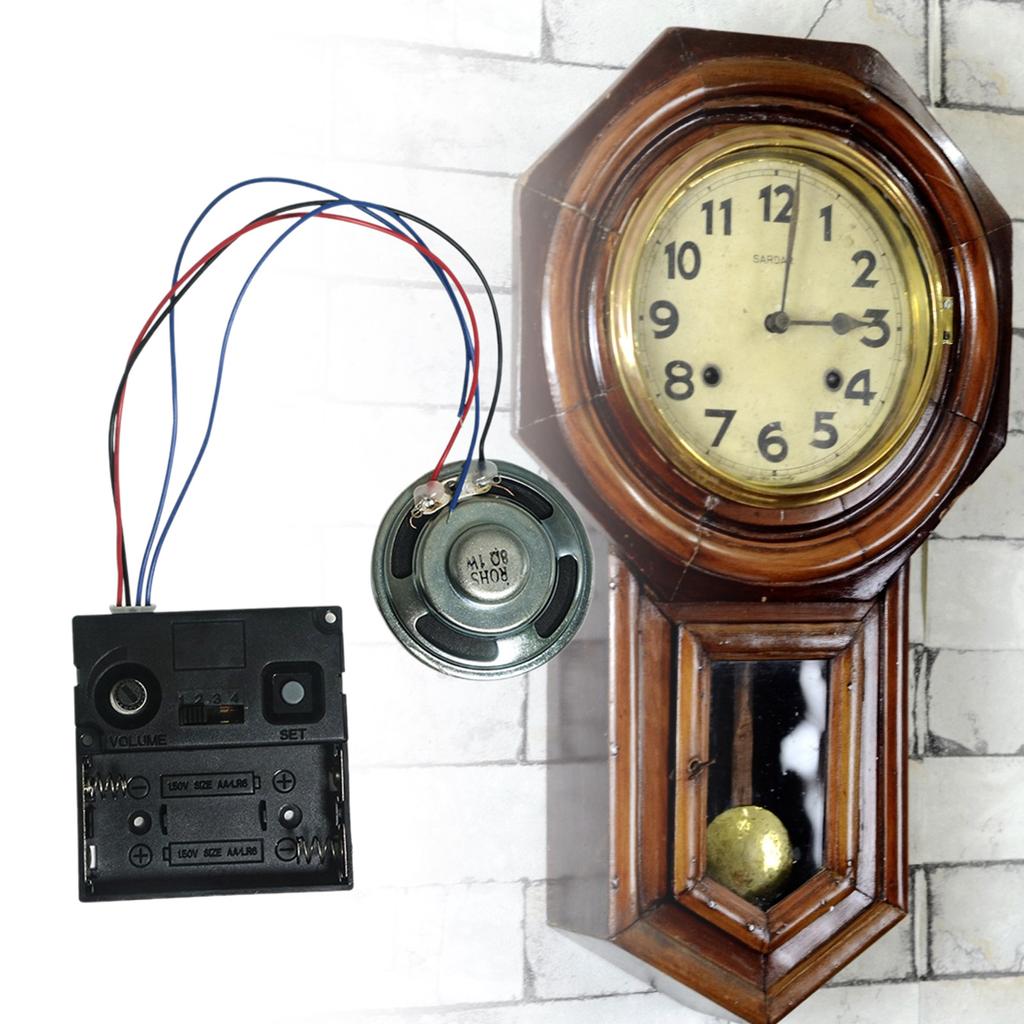 Quartz Wall Clock Accessory With Chiming Feature Low Noise Easy Operation for Home and Office