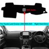 2 Layer Car Dashboard Cover Carpet For Toyota Land Cruiser 200 J200 2008 -   LHD RHD Rug Pad Carpet Dashmat Protector