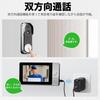 No Installation Wireless Video Door Phone with Camera and Automatic Night IP65 Waterproof Required, Handset, Two-Way Calling, Recording, Vision,