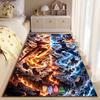 "Elemental Battle Print Carpet" suitable as a non-slip mat for the living room or bedroom sofa