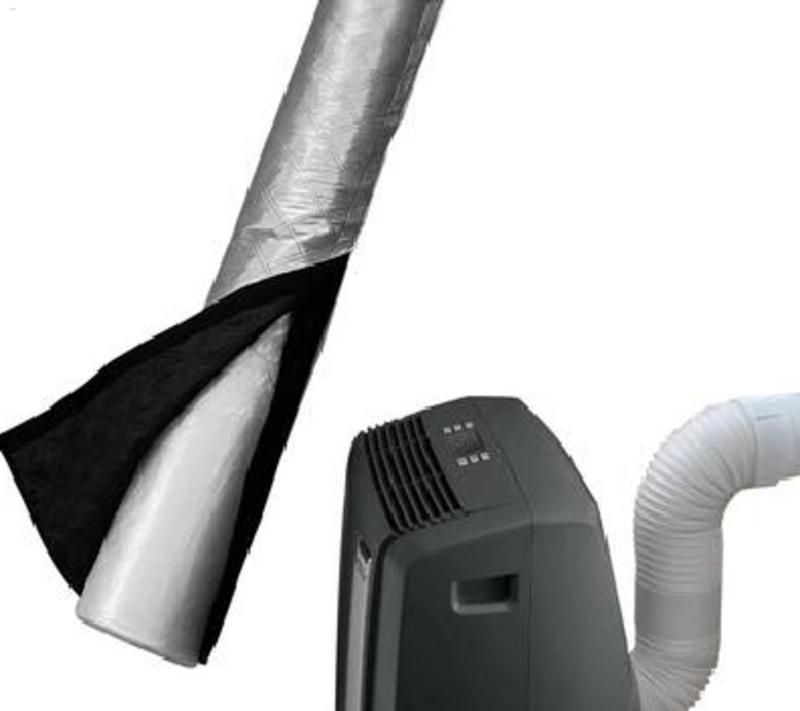AC Hose Protective Sleeve Air Conditioner Thermal Insulation Protection Cover Insulated Air Outlet Pipe Tube Hose Covers