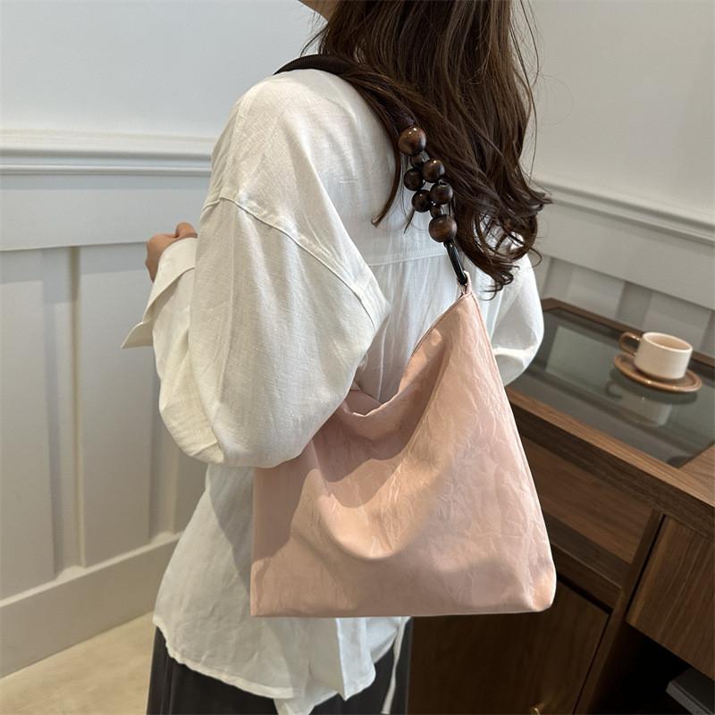 Trendy Street Style Casual Tote Bag 2024 Summer Fashion Pu Shoulder Bag
