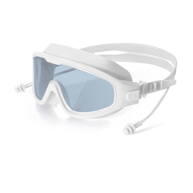 Swimming goggles Large frame swimming goggles Large frame HD wide-angle anti-fog UV protection Adult swimming goggles No leakage2