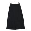 SEA 110318417 Black Cotton Serge Belt Skirt Skirt 34 blackUsed