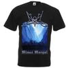 T-shirt Nera con Poster di Minas Morgul Tutte le Taglie
