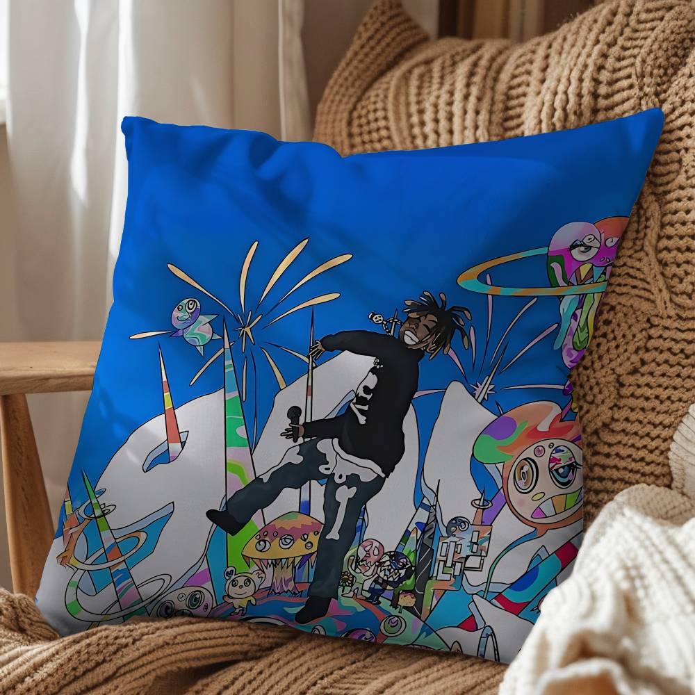 

Rap Lucid Dreams Juice WRLD pillow cover living room sofa cushion cover bedroom room bed pillow cover home decoration 45x45 cm