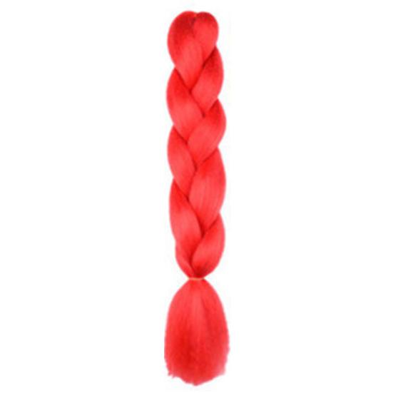 Estensioni dei capelli sintetici Kanekalon intrecciati all'uncinetto Jumbo da donna
