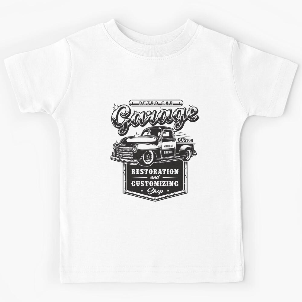 Restoration and customisation truck shop Kids T-Shirt 160