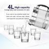 4L 750W 220V Distilling Pure Water Purifier Machine Stainless Steel Water Distiller