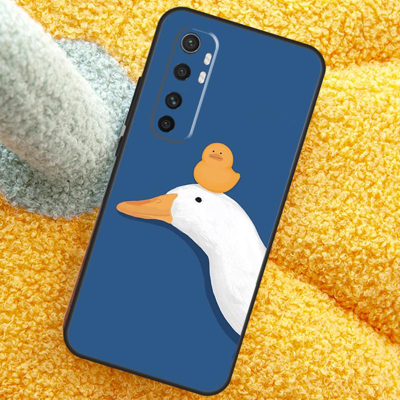 Étui Dessin Animé Oie Drôle Pour Xiaomi 13T 14T 15T 14 15 Ultra 17 Pro Max Coque Pour POCO F8 F7 X7 Pro F5 F6 X5 X6