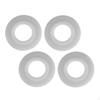 4 Pieces Toilet Flush Valve Seal, Gasket Repair Part Leakproof Washer Replacement for C7715-6 RV