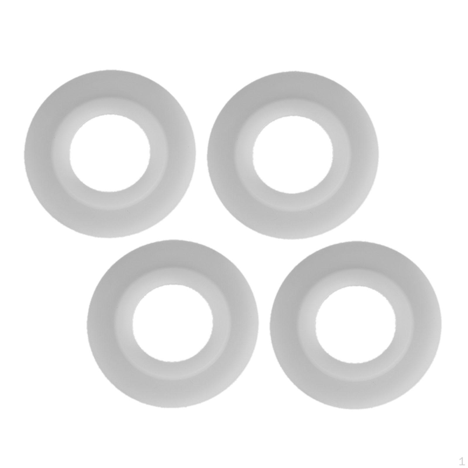 

4 Pieces Toilet Flush Valve Seal, Gasket Repair Part Leakproof Washer Replacement for C7715-6 RV