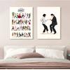 Famous Figure Portrait Poster and Prints Photo Nordic Girl Everybody Dance Now Quote Picture Wall Art Home Decor Canvas Painting