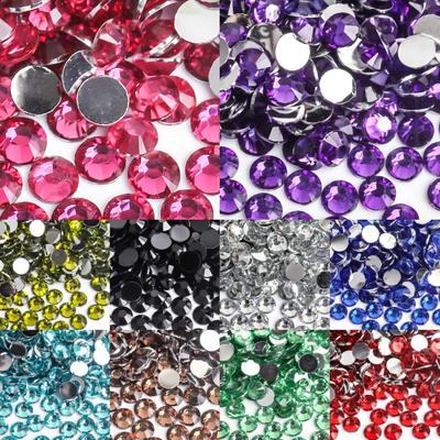 Flat Bottom Resin Drill Diy Handmade Mobile Phone Case Beauty Sticker Drill Manicure 14 Cut Imitation Austrian Diamond