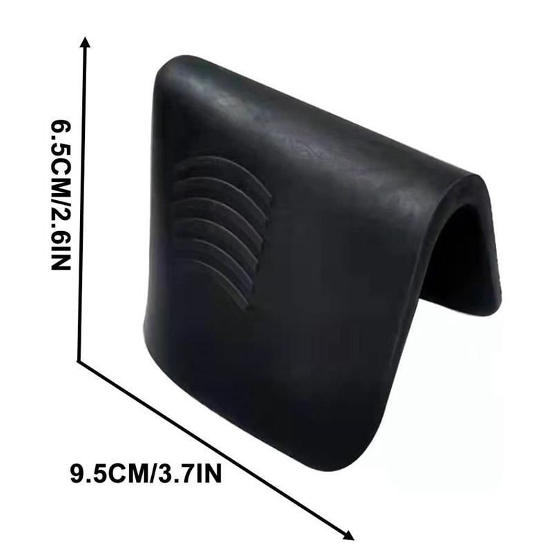 

Скребок для затирки, финишер для гладких линий забора, инструмент для отделки герметика, ручной инструмент для герметика, инструмент для герметика, аксессуары для дома 9.5*6.5cm чёрный