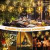 LED  Fireworks Light Solar Indoor Fairy Garden Lights 8 Lighting Modes DIY Starburst Solar Lamps Holiday Decorative Lights 3 Lighting Color