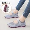 Spring and Summer Flying Woven Mesh Shoes Cloth Shoes Ladies Comfortable Casual Elderly Walking Shoes Non-slip Breathable Women's Shoes