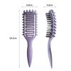 3 In 1 Curl Define Styling Brush Hollow Out Detangling Hair Brush Tangled Hair Comb Shaping Defining Curls Barber Styling Tools