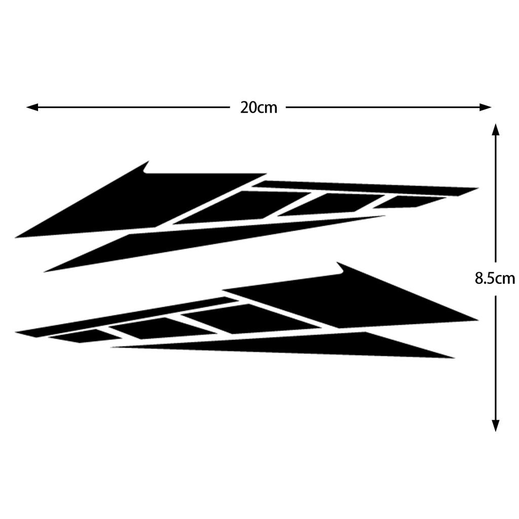 Revs Motorcycle Front Fender Moto Body Side Head Tail Box Reflective Vinyl Stickers Accessories Decal for YAMAHA NMAX XMAX TMAX