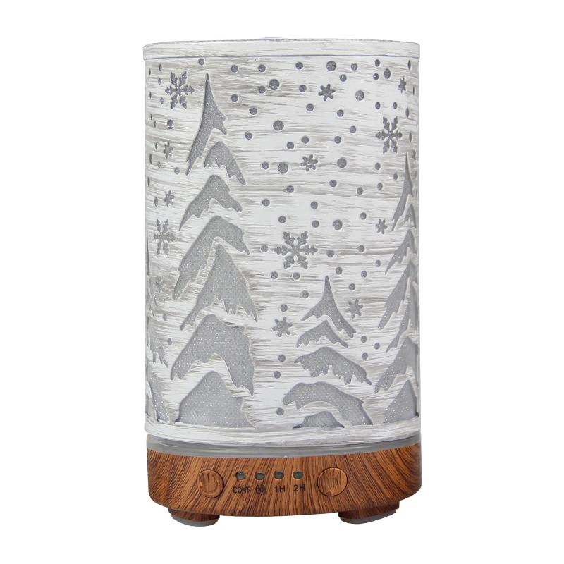 Scent Machine Aroma Diffuser 100ml Fragrance Diffuser Hollow Tree Humidifier for Hotel Lobby Home Fragrance Smell Distributor