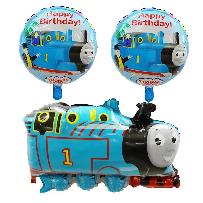 Thomas Trains Theme Party Decorations Thomas Friend Plates Cups Backdrop Balloons Kids Birthday Party Supplies Baby Shower Gifts