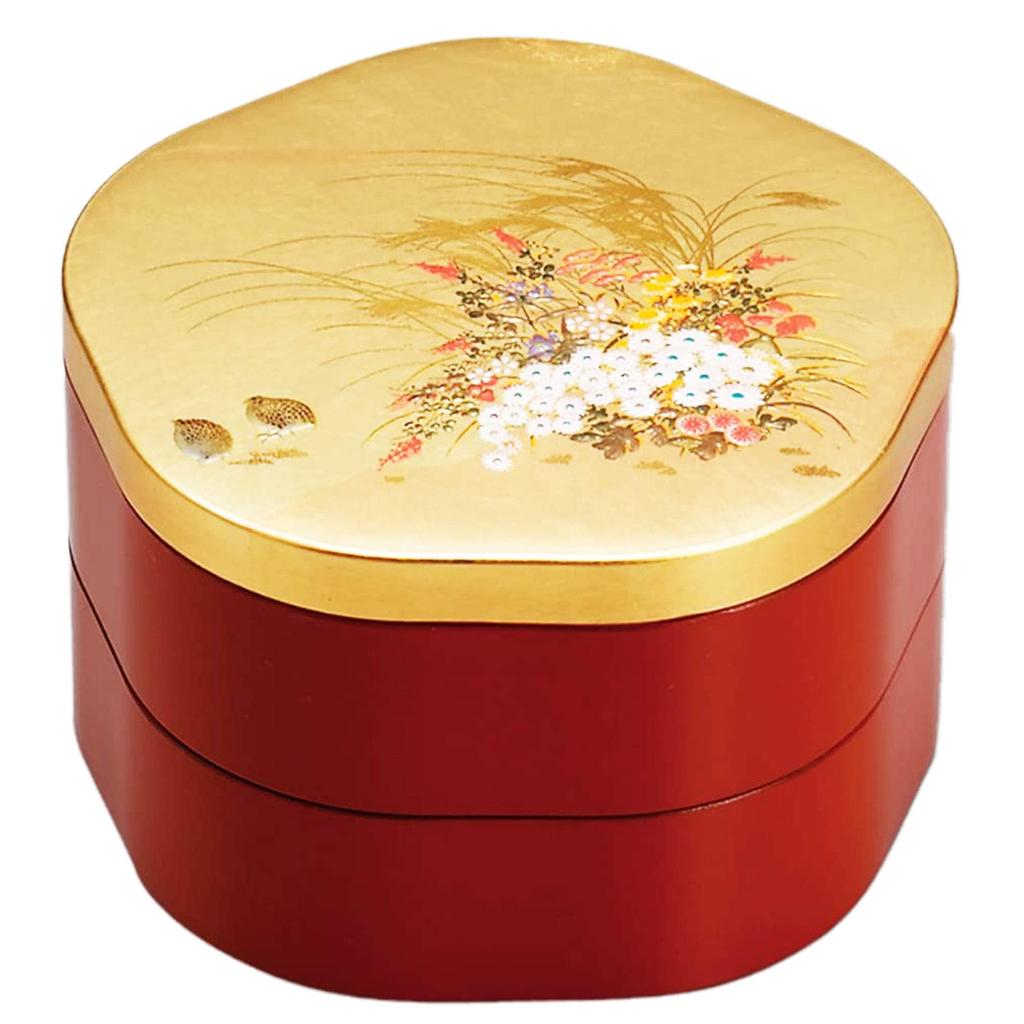 Maeju lacquerware Miyabi 5.0 Flower Weight 6R-507 Red