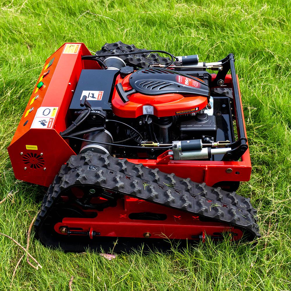 Smart Remote Control Crawler Lawnmower - South Korea; 55cm Cutting Width for Orchard Land Reclamation