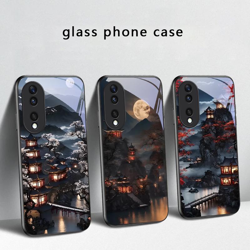 Moonlight Fairy Trail For Honor X5 Plus X30 X9c Smart X5b X9a X30 Max X50i 30 Pro 50 Pro 70 90Smart 200 Lite Glass Phone Case