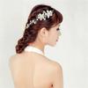 Fashion Delicate Women's Wedding Bridal Crystal Rhinestones Flower & Faux Pearls Decor Hair Band Headband Tiara Headdress