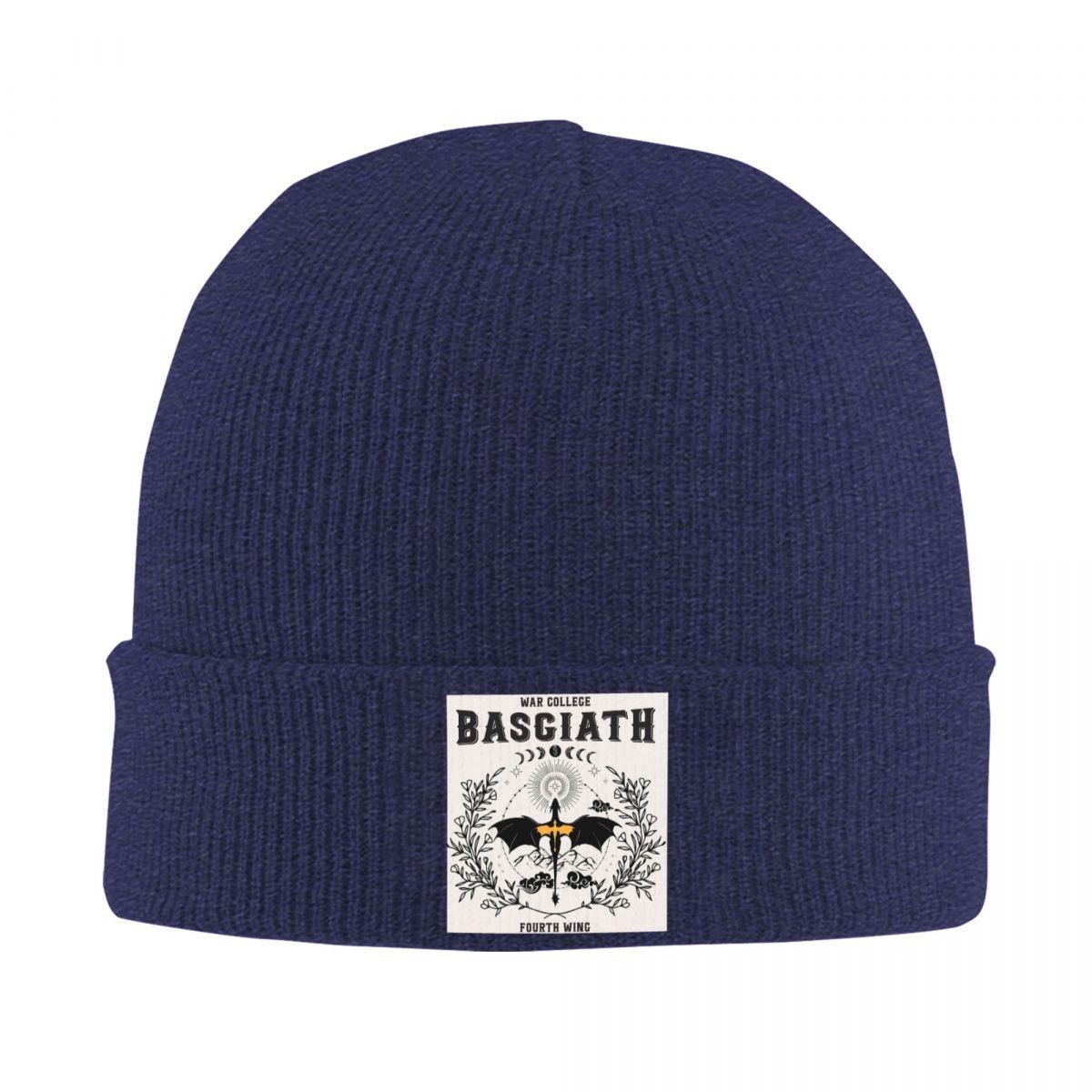 

Basgiath War College Warm Knitted Cap Winter Knit Bonnet Hat Skullies Beanies Hip Hop Caps for Unisex One Size