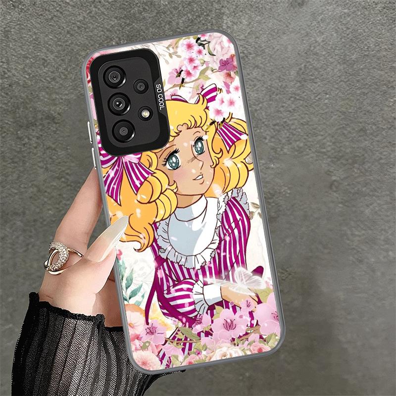 Anime Candy Candy Shockproof Phone Case for Samsung A17 A16 A15 A14 A37 A57 A36 A56 A26 A35 A55 A25 A34 A54 A24 A13 A23 A33 A53