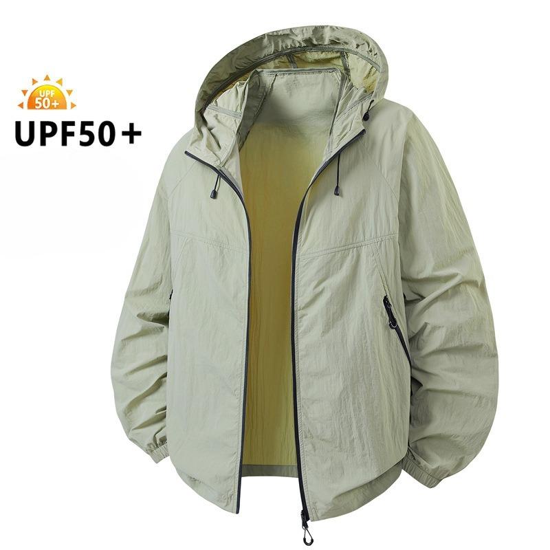 Summer Sun Protection Clothing Unisex Ice Silk Anti-ultraviolet Breathable Fishing Sun Protection Jacket
