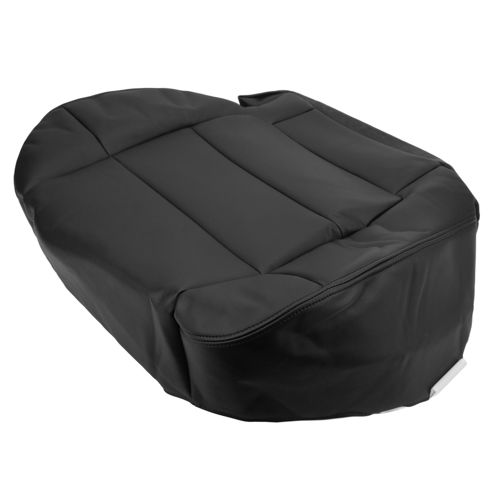

PU Leather Driver Bottom Seat Cover Protector Waterproof Replacement for Ford 2001‑2003 Black чёрный