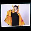 Witch Cartoon Halloween Party Cloak Hooded Cloak Cosplay Costume Cosplay Props Devil Horn Cloak