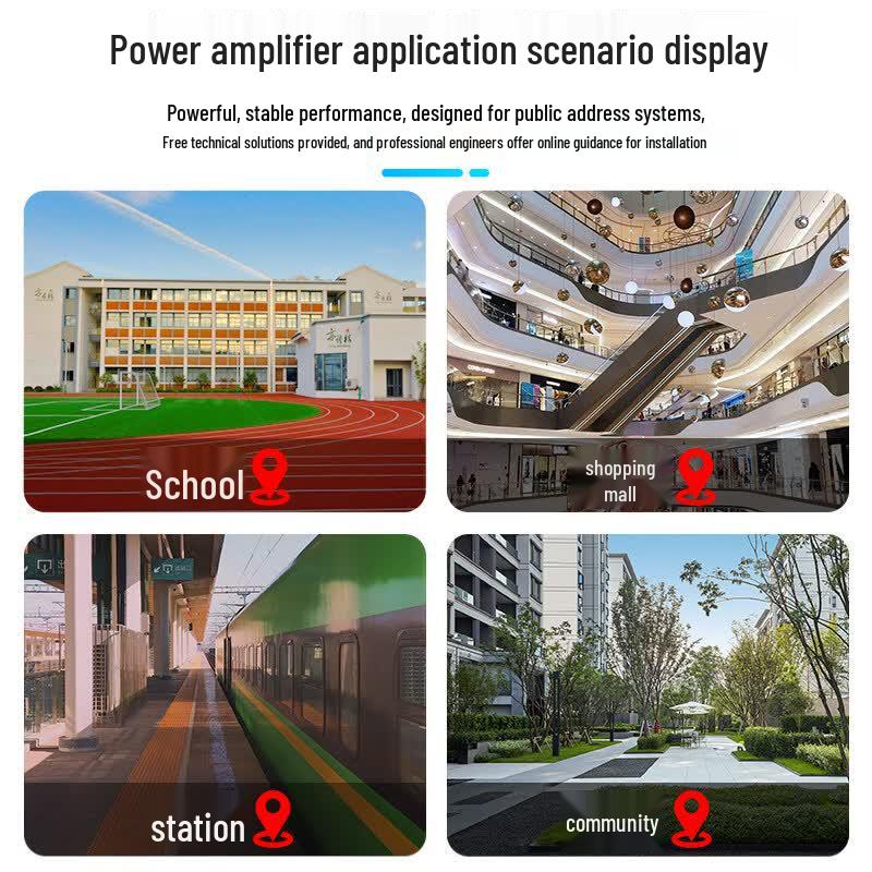 SAST SA-9018 180W Two-Zone Public Address Amplifier (CN version)