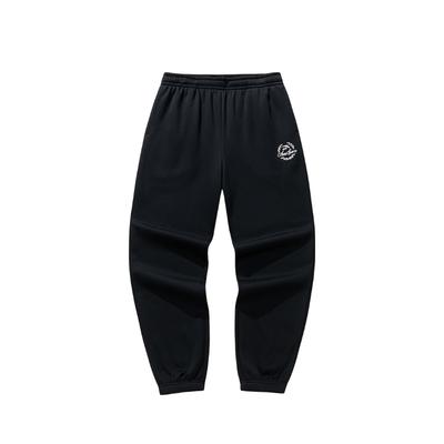 Lifestyle Series Mens Long Pants Winter 2025 Knitted Sports Pants Men Bottoms Basic-Black 952548309-3
