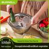 BURNELL Dampf- und Aufbewahrungsset aus Edelstahl
