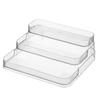 PET Transparent Storage Box for Cosmetics, Kitchen, Skincare, and Bathroom Organization