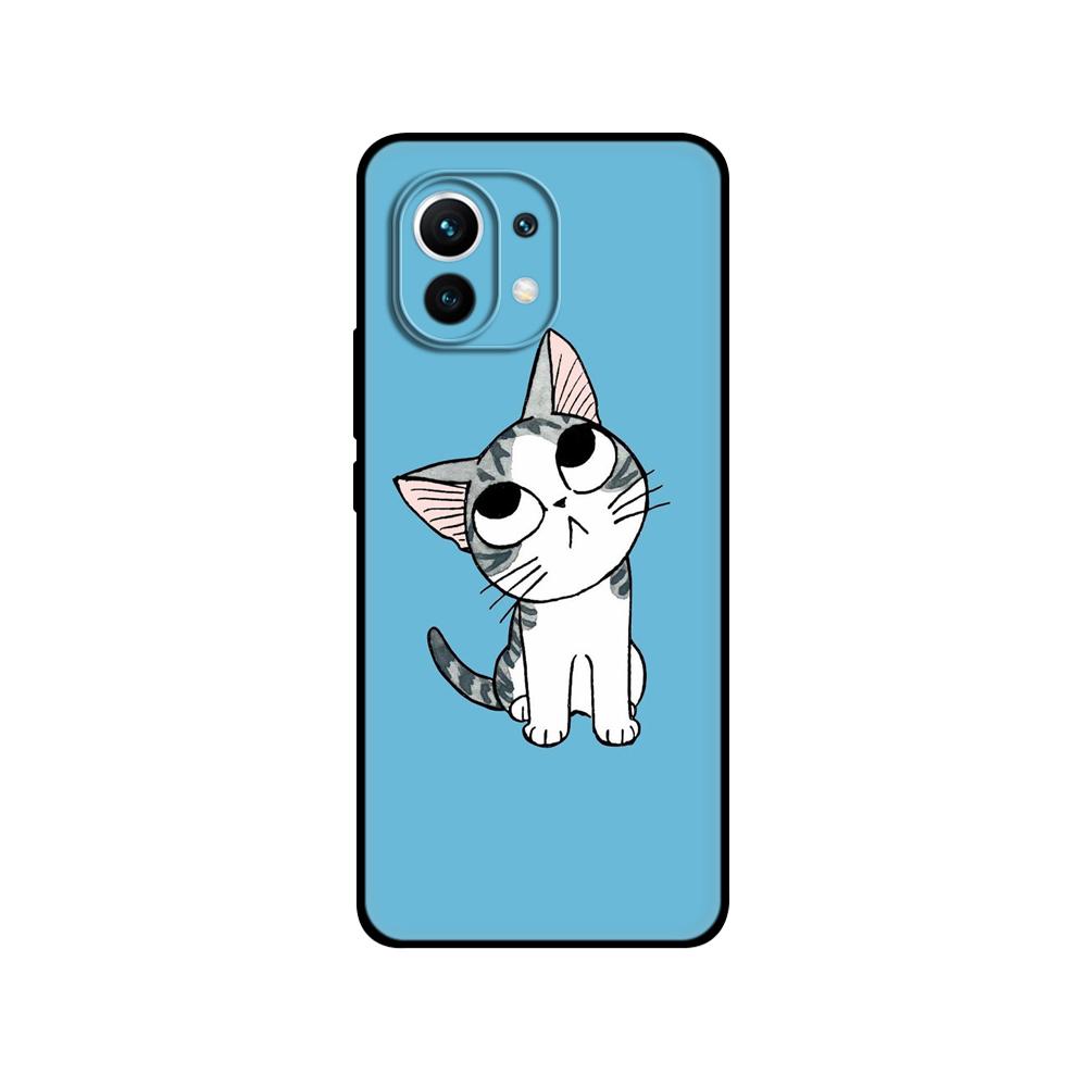 For Xiaomi Mi 11 | Mi 11 Lite 5G NE 4G | Mi 11i Case Back For Xiaomi Mi 11 Ultra Phone Cover Silicon Funda Black Tpu Case