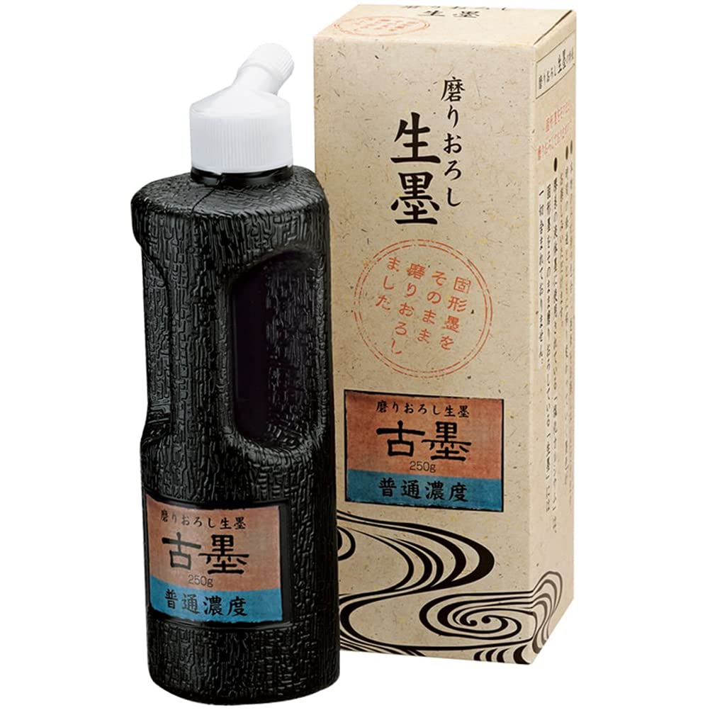 Kuretake Calligraphy Ink, Grinding, Raw Ink, Antique Ink, Regular Strength, 250g, CB11-25