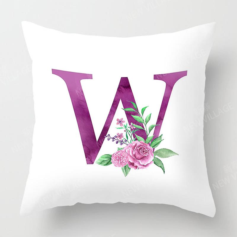 Nordic Fall Home Decor Autumn Throw Pillow Case Sofa Cushion Cover Modern 45X45Cm 45*45 50X50 60X60Cm 40*40Cm 35X35 Letter