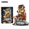 Creative 1286Pcs Magic Mechanical Detective Owl Building Blocks Ornaments Home Decoration MOC Assembly Bricks Toys Children Gift