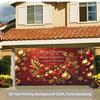 2D door banner, 1 piece Christmas New Year background banner, suitable for party birthday holiday decoration