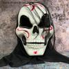 Maska Vřískot Duch Tvář Prodyšná Halloween Síťovina Lebka Pokrývky Hlavy Hrůza Cosplay Párty